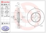 Bremsscheibe COATED DISC LINE FORD ECOSPORT