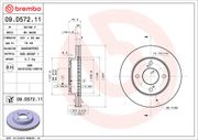 Bremsscheibe SUZUKI IGNIS