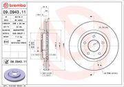 Bremsscheibe RENAULT KOLEOS
