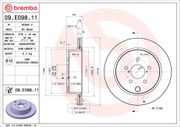 Bremsscheibe SUBARU FORESTER