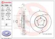 Bremsscheibe TOYOTA HIACE