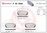 BREMBO XTRA LINE KIA PRO CEE´D