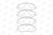 Bremsbelagsatz, Scheibenbremse LAND ROVER RANGE ROVER SPORT