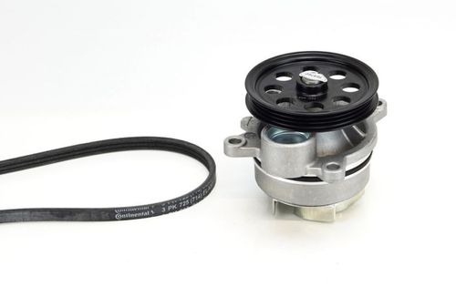 Produktbild für Wasserpumpe + Keilrippenriemensatz