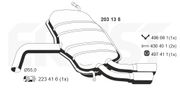 Endschalldämpfer AUDI A3