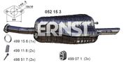 Endschalldämpfer OPEL ASTRA