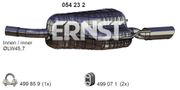 Endschalldämpfer OPEL ASTRA