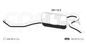 Endschalldämpfer FIAT PUNTO