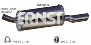 Endschalldämpfer OPEL ASTRA