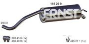 Endschalldämpfer SKODA