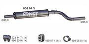 Mittelschalldämpfer OPEL MERIVA
