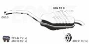 Endschalldämpfer FORD MONDEO