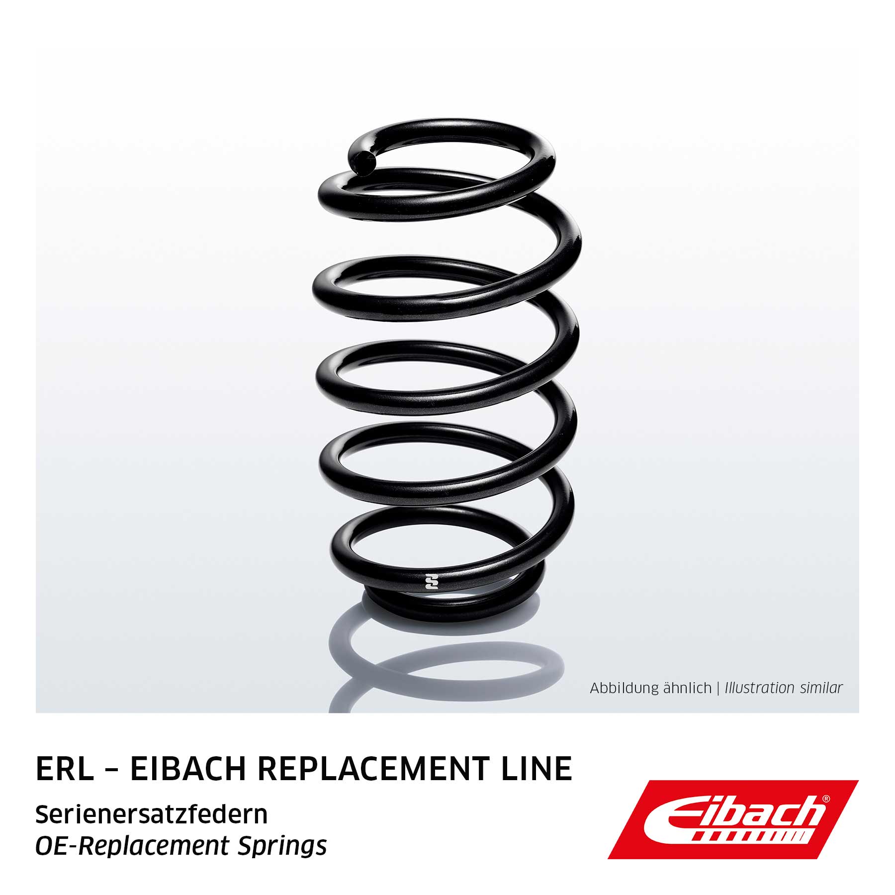 Ressort de suspension EIBACH, par ex. pour VW, Audi, Skoda, Seat