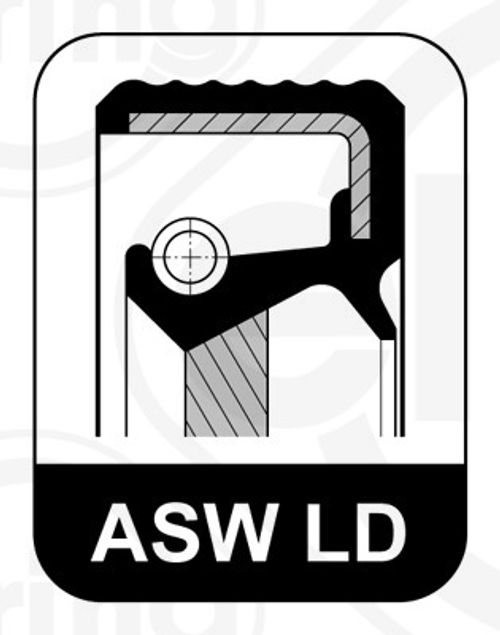 Produktbild für Wellendichtring, Kurbelwelle