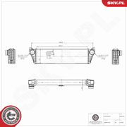 Ladeluftkühler MERCEDES-BENZ VITO / MIXTO