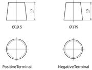 Starterbatterie EXCELL 12 V, 95 Ah, 800 A LAND ROVER RANGE ROVER