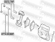 Führungsbolzen, Bremssattel BMW X1