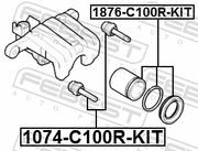 Führungsbolzen, Bremssattel HYUNDAI LANTRA
