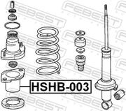 Schutzkappe/Faltenbalg, Stoßdämpfer HONDA FR-V