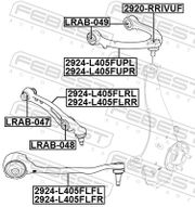 Trag-/Führungsgelenk LAND ROVER DISCOVERY