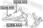 Lagerung, Lenker SUZUKI LIANA