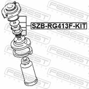 Wälzlager, Federbeinstützlager SUZUKI ALTO