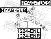 Lenker, Radaufhängung KIA CERATO