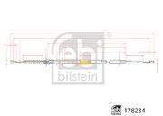 Seilzug, Feststellbremse VW BEETLE