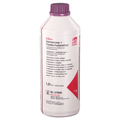 Produktbild für Kühlerfrostschutz 12++ - lila [1,5 L]