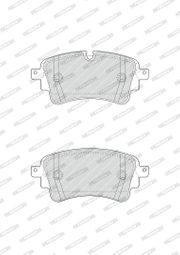 Bremsbelagsatz, Scheibenbremse PREMIER ECO FRICTION AUDI A4