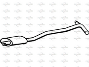 Mittelschalldämpfer MERCEDES-BENZ SL
