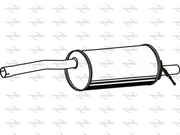 Endschalldämpfer DACIA LOGAN