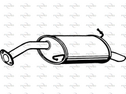 Endschalldämpfer HYUNDAI GETZ