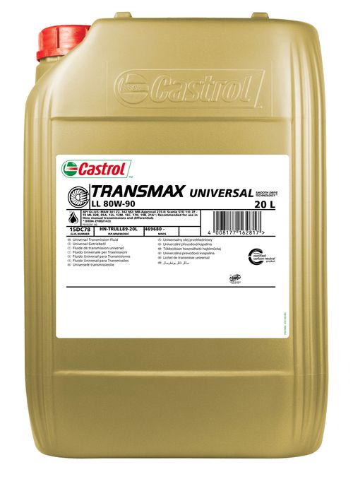 Produktbild für TRANSMAX Universal LL 80W-90/ 20 L