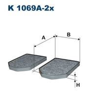 Filter, Innenraumluft AUDI A8