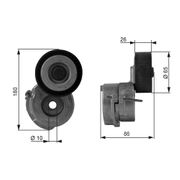 Spannrolle, Keilrippenriemen DriveAlign® OPEL CORSA