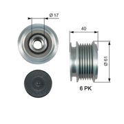 Generatorfreilauf DriveAlign® MITSUBISHI