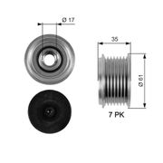 Generatorfreilauf DriveAlign® VW TOUAREG