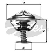 Thermostat, Kühlmittel MITSUBISHI L 300