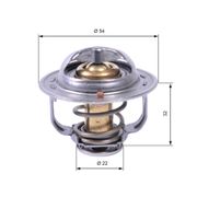 Thermostat, Kühlmittel CHEVROLET TRAX