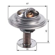 Thermostat, Kühlmittel LAND ROVER DISCOVERY