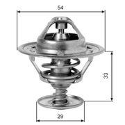 Thermostat, Kühlmittel NISSAN TERRANO II
