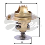 Thermostat, Kühlmittel HONDA CR-V
