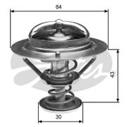 Thermostat, Kühlmittel HONDA CR-V