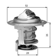 Thermostat, Kühlmittel DAIHATSU MOVE