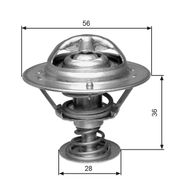 Thermostat, Kühlmittel PEUGEOT 4007