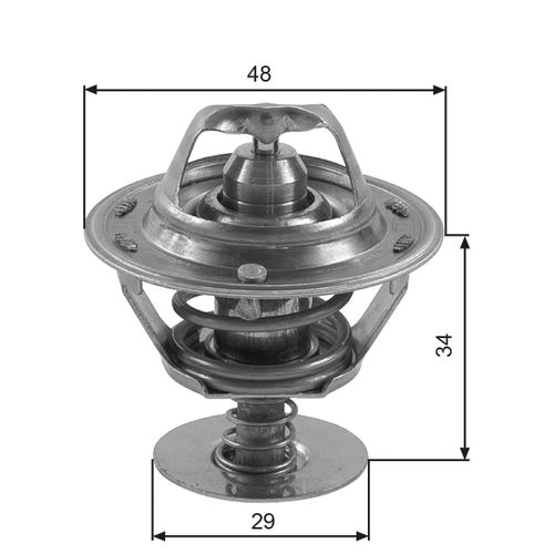Produktbild für Thermostat, Kühlmittel