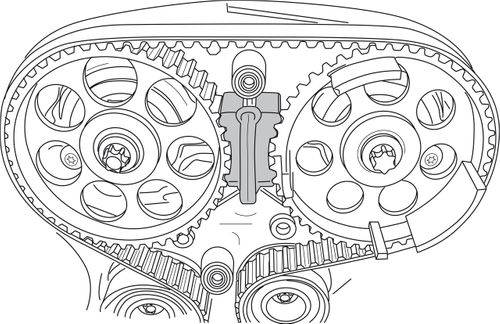 Produktbild für Arretierwerkzeugsatz, Nockenwelle Opel 1.4, 1.6, 1.8, 2.0, 2.2