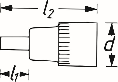 Produktbild für Steckschlüsseleinsatz XZN