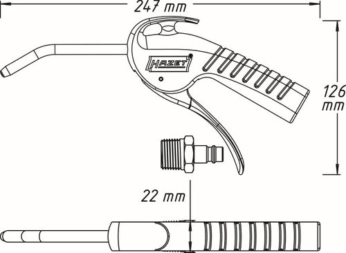 Produktbild für Druckluftpistole